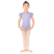 4142C Child Flutter Sleeve Leotard