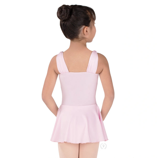 4438C Child Wide Strap Tank Dress