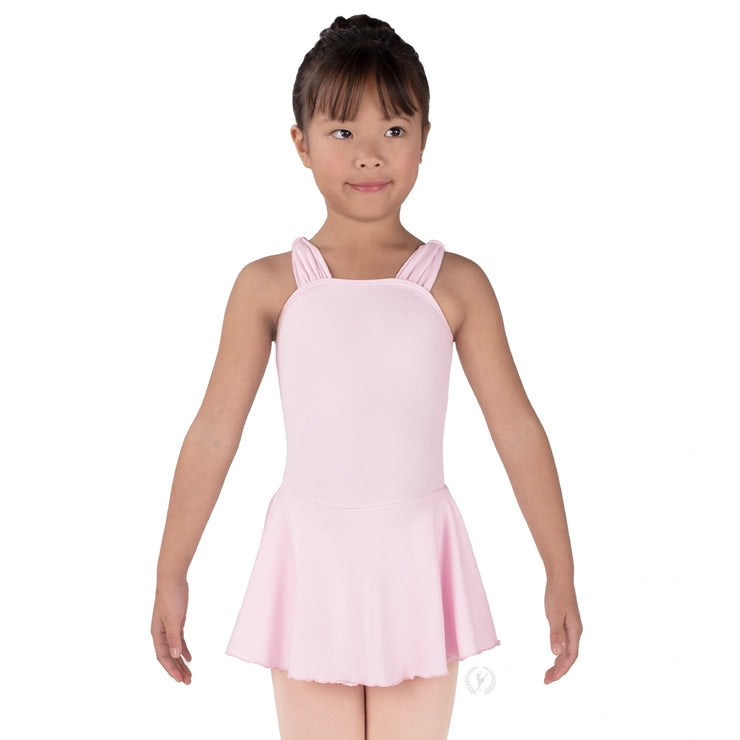 4438C Child Wide Strap Tank Dress*