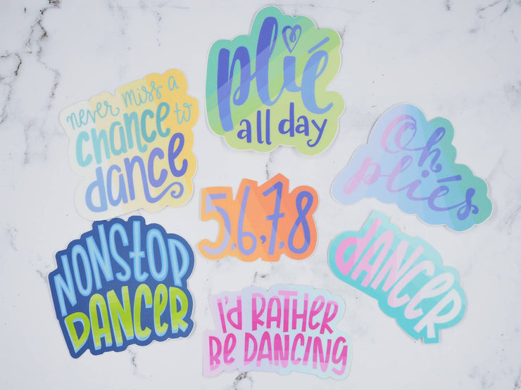 Nonstop Dancer Sticker