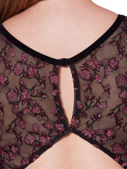 F12401W Allure Mesh Back Leotard