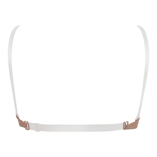 Clear Back Dance Bandeau Bra