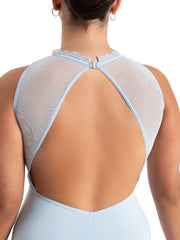 12098W Oceanic Mesh Back Leotard (FINAL SALE)