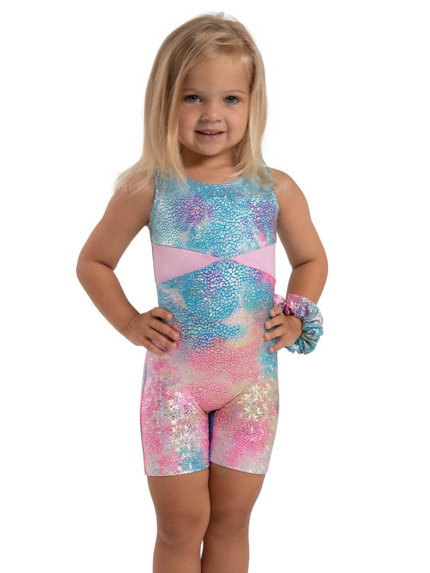 12303C Child Stardust Biketard