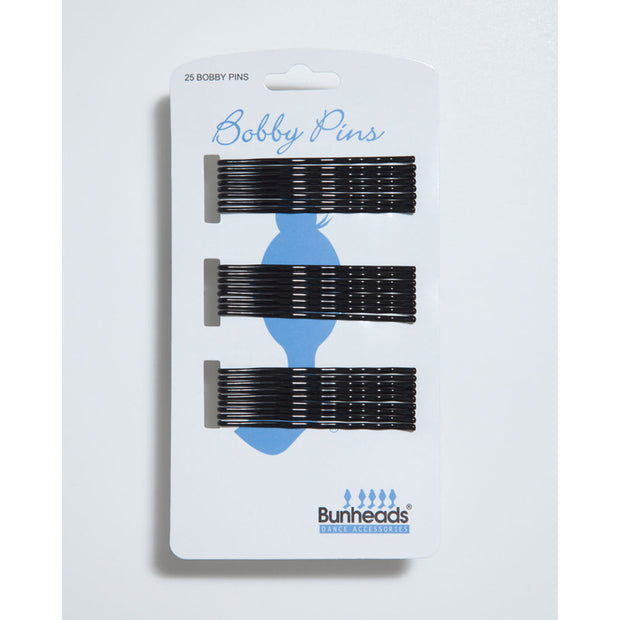 BH449 Black Bobby Pins