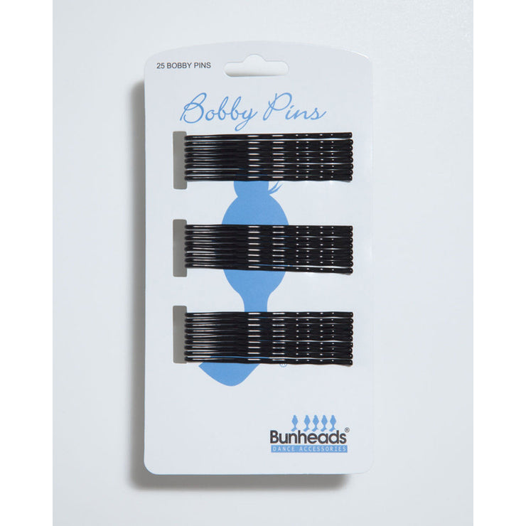 BH449 Black Bobby Pins